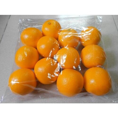 8cm orange Simulation fruit Mini Fruit model simulation fruit vegetable set fake fruit decorative accessories