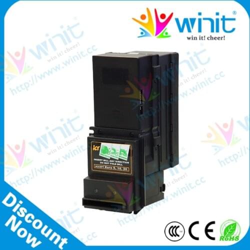 ICT A6 Bill Acceptor with Bill Box Note Cash Money Bill Acceptor Vending Machine Automatic