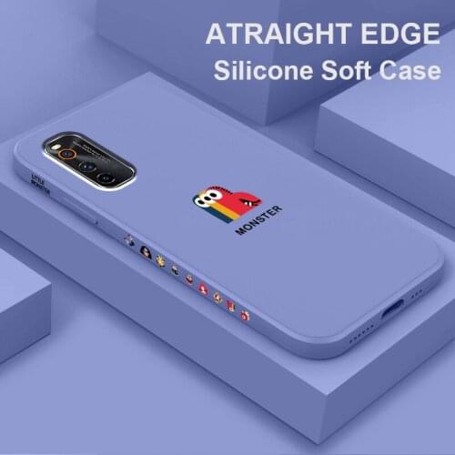 For Vivo iQoo Neo 3 Cases Original Fashion Liquid Silicone Shockproof Soft Shell Cover For Vivo iQoo Neo3 Cartoon Phone Case