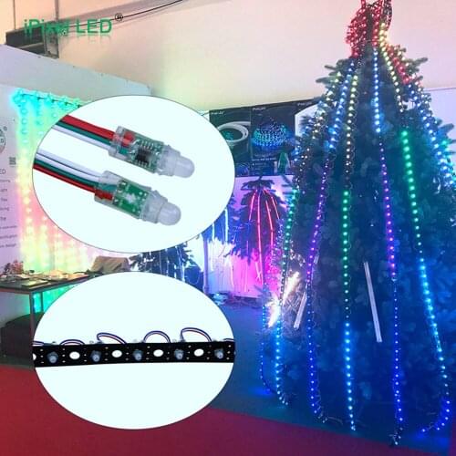 5v TM1914/WS2801 diffused rgb led pixels