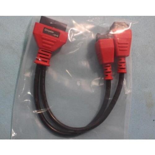 For Chrysler Program cable for Autel DS808 Maxisys MS905 906 908 PRO ELITE 12+8 Adapter Cable 3 pcs