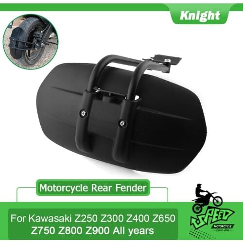 For KAWASAKI Z250 Z300 Z400 Z650 Z750 Z750R Z800 Z900 Motorcycle Accessories Rear Fender Mudguard Mudflap Guard Cover