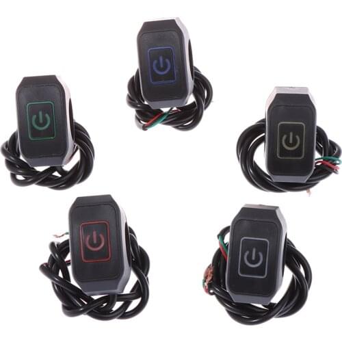 22mm 7/8'' Motorcycle Handlebar Switch Momentry Buttton For Electric Star Kill Waterproof Control Switch Button High Quality New