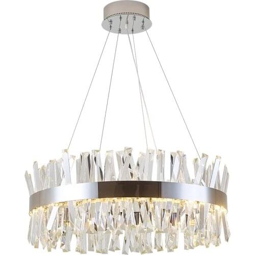 2020 Modern K9 Crystal ceiling chandelier for living Room bedroom led decor Designer Luxury Gold/ Chrome indoor lighting