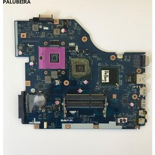 PALUBEIRA mainboard LA-6631P fit for acer 5336 5736 laptop motherboard DDR3 PEW72 MBTZZ02001 100% tested fully fast ship