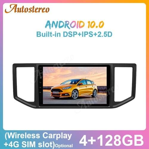 For Volkswagen Crafter 2017 Android 10.0 4+128 Car GPS Navigation Radio Multimedia Video Player Tape Recorder Head Unit Carplay