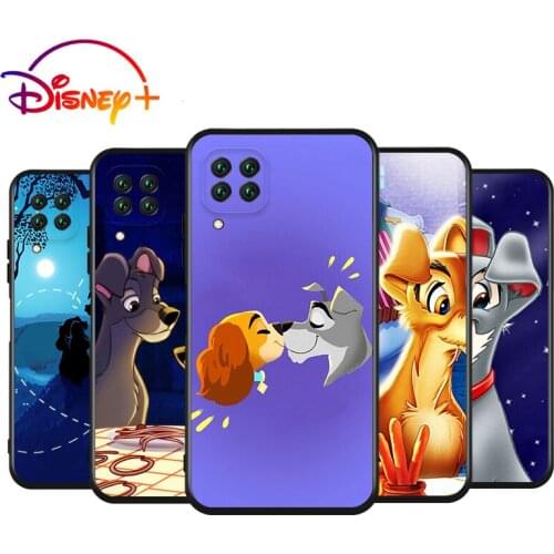 Disney Lady and the Tramp Silicone Soft Cover For Huawei Nova 8 7i 7 SE 6 SE 5T 5i 5 Z 4 E 3 3i 3E 2 2i Pro Lite Phone Case