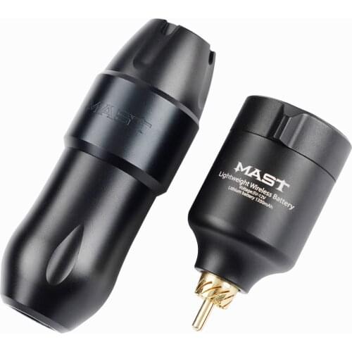 Mast Wireless Tour Pro Pen Tattoo Machine RCA Connector Fast Charge Rechargeable PMU LCD Screen Battery Power Supply Set