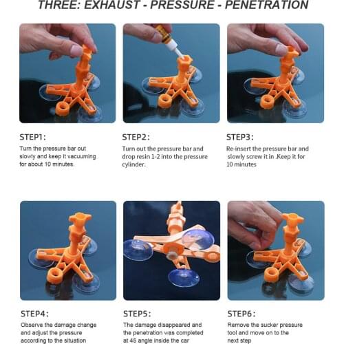 Car Windshield Repair Kit DIY Tools Auto Glass Repair for Vehicle Door Window SUB Sale