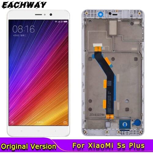 New Screen for Mi LCD screen display Touch panel digitizer For 5.7 Xiaomi Mi 5S Plus M5S plus Mi5S plus Mi 5S Plus Black
