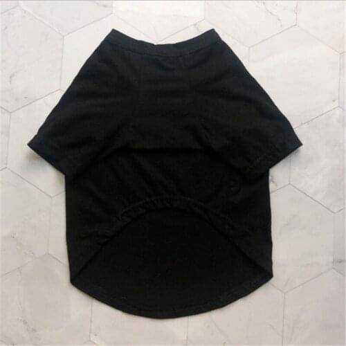 Dog Clothes for Small Dogs Cute Printed summer Pets Puppy Dog Clothes Pet Cat Vest Cotton T Shirt Pug Apparel Costumes B756