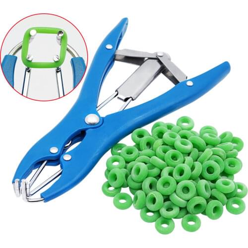 Pig Sheep Tail Castration Plier Bloodless Broken Tail Castration Forceps Docking Clamp Farm Animal Supplies