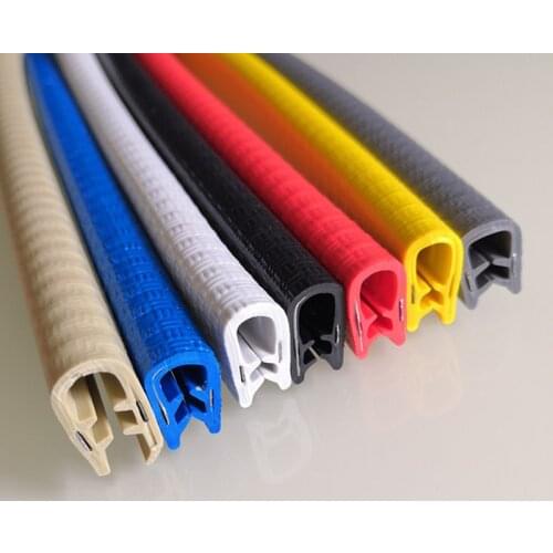 U Edge banding Car Door edge protection strip decorative U Frame bar crashproof strip rubber vehicle Sealing strip car decor