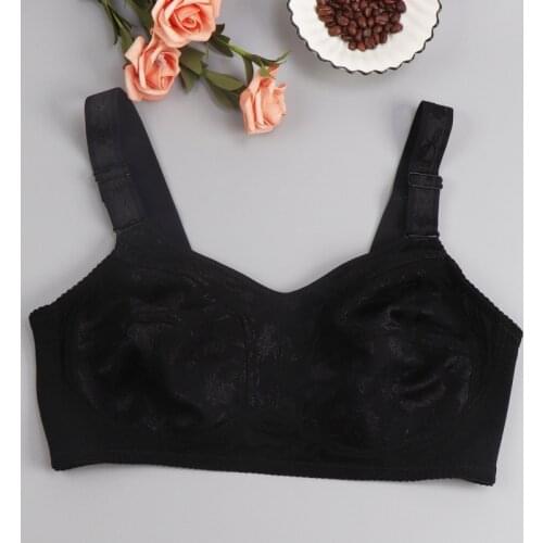 Comfortable Women Wire Free Bras Fashion Big Size Lingerie Soft Sleep Underwear Plus Size Bras