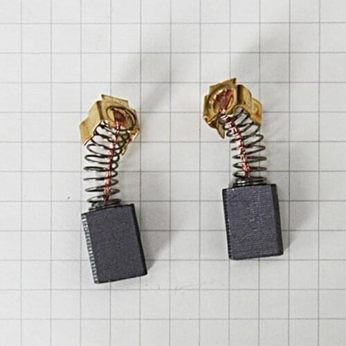 10pcs 6 X 9 X 12mm Carbon Brushes For CB406 CB407 CB418 CB419 191962-4 HR2432 HR2450 HR2450T Power Tool Accessories