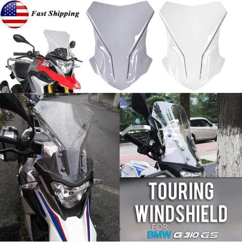 G 310 GS Accessories Motorcycle Windshield Windscreen Wind Deflector for BMW G310GS 2017 2018 2019 2020 2021 G 310GS Pare-brise