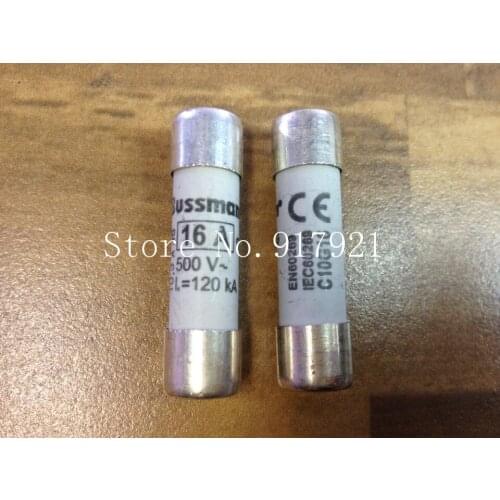 [ZOB] The United States Bussmann C10G16 BUSS 16A500V 10X38 FUSE tube --30PCS/LOT