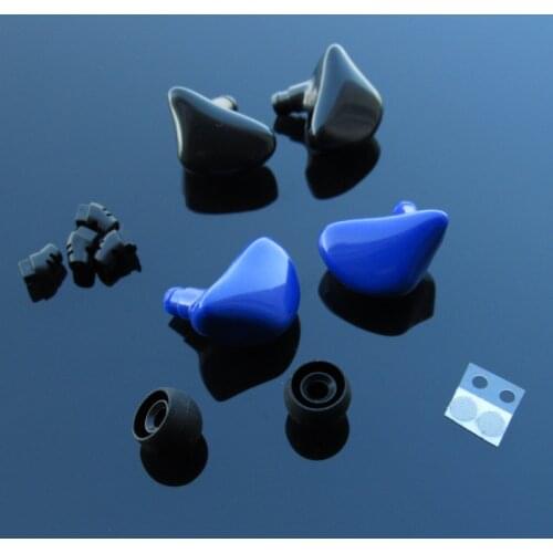 1 pair DIY earphone 10mm/9.2mm headset shell (not contain unit)
