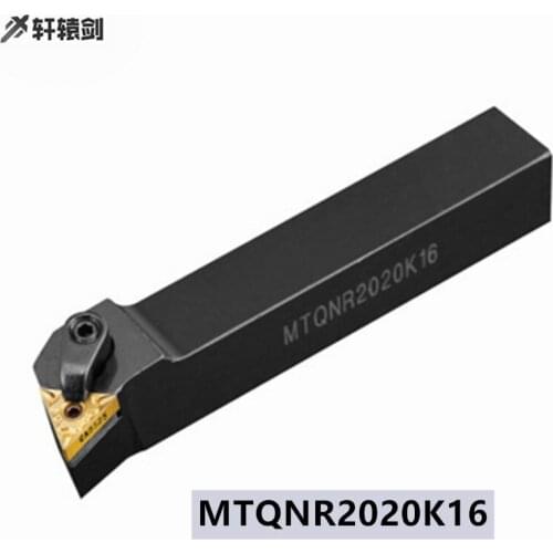 1PC MTQNR 2020K16 Tool Post External Turning MTQNL2020K16 Carbide Insert CNC Drill Pipe