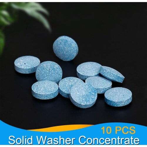 10 PCS/Pack Car Solid Washer Concentrate Wiper Auto Window Cleaning Car Windshield Glass Cleaner Car Accessories Multifunctional