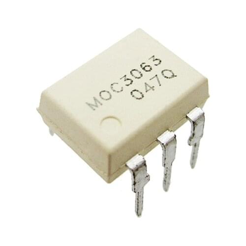 100PCS/LOT MOC3063 3063 DIP NEW ORIGINAL