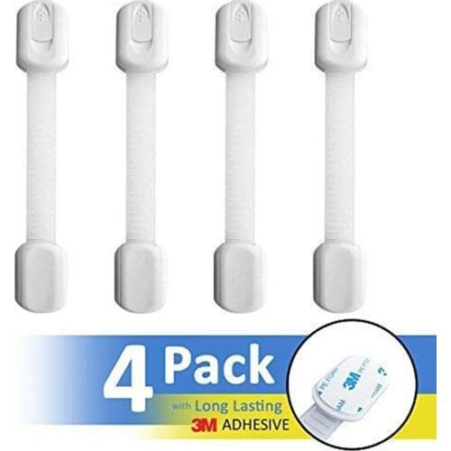 4/8PCS Baby Safety Locks Baby Proof Security Protector Drawer Door Cabinet Lock Door Drawer Fridge Lock Child Safety Protection