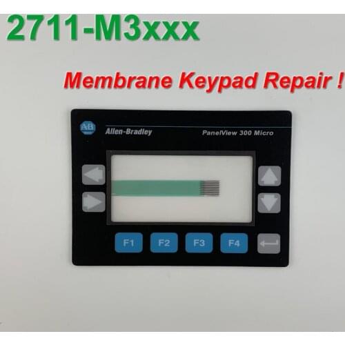 Allen-Bradley Panelview 300 Micro 2711-M3A18L1 Membrane keypad film for HMI Panel repair~do it yourself,New & Have in stock