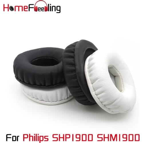 Homefeeling Ear Pads for Philips SHP1900 SHM1900 Headphones Super Soft Velour Ear Cushions Sheepskin Leather Earpads Replacement