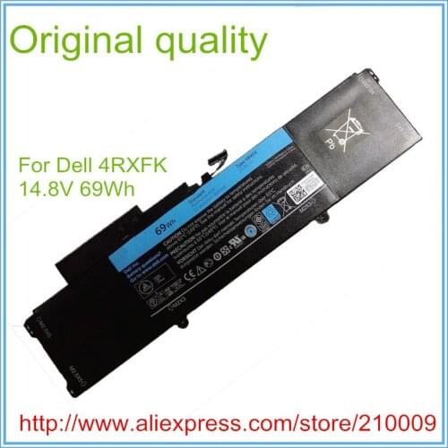 Free shipping 100% New Original 4RXFK battery For 14 14Z XPS L421X Laptop 4RXFK C1JKH battery