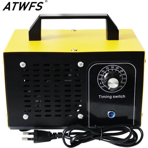 ATWFS 60g/48g Ozone Generator 220v Air Purifier for home Ozonator 36g Ozonizer Ozono Desinfection Air Cleaner Sanitizing Machine
