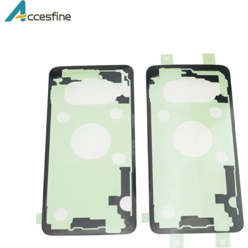 2pcs/lot Ori Housing Sticker Rear Back Battery Cover Door Adhesive Glue Tape For Samsung Galaxy S10 Plus S9 S8 Plus Note 9 8
