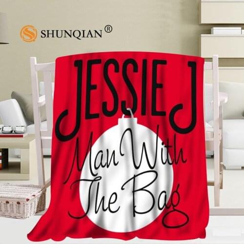Custom Jessie J Blanket Manta Falafel Blanket Sofa/Bed/Plane Travel Plaids Bedding Set 56x80inch 50X60inch 40X50inch