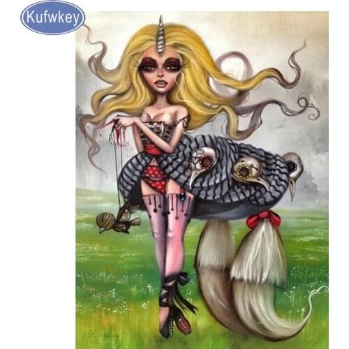 Cartoon girl 5D Diy Diamond painting rhinestone,cross stitch,hobby picture embroidery diamond mosaic fairy 5d icon home decor