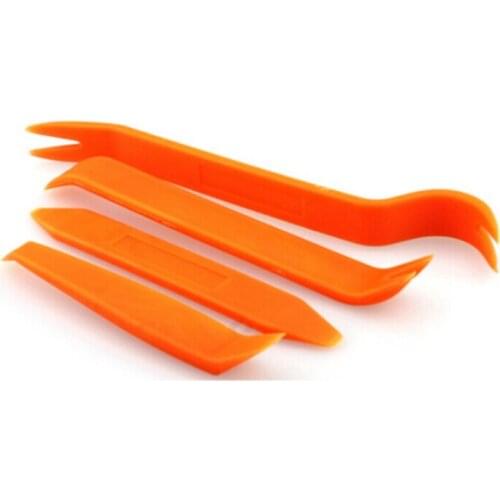 New 4pcs Auto Car Radio Panel Door Clip Trim Dash For Audi A1 A2 A3 A4 A5 A6 A7 A8 B5 B6 B7 B8 C5 C6 Q2 Q3 Q5 Q7 TT S3 S4 S5 S6