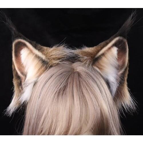 MMGG Original Designing Cat Ears Hairbands Hairhoop Headwear Hand Made Work For Halloween Christmas Costume Accessories