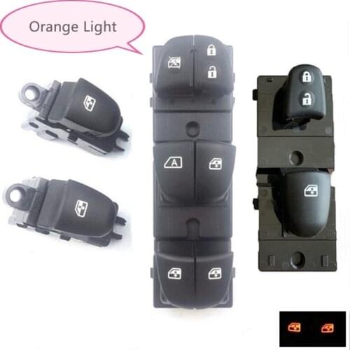 25401-1KA0B Orange Light Window Master Switch for Nissan Qashqai Altima Sylphy Tiida X-Trail 25401-1KA0A 25411-1KL5A