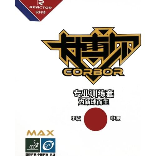 Original Reactor corbor table tennis rubber pimples in training rubber for new player wholesale