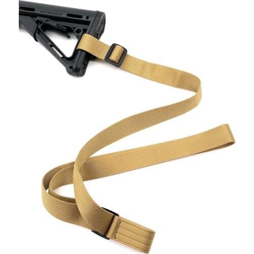 Tactical Two Point Multi-function Simple Gun Sling Rifle Sling Nylon Strap for Hunting Shooting Accessories