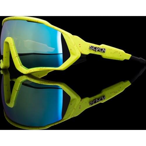 Outdoor Sports Cycling Glasses Men and Women Bicycle Sunglasses Mountain Bike Riding Eyewear Road MTB Photochromic Glasses 1lens