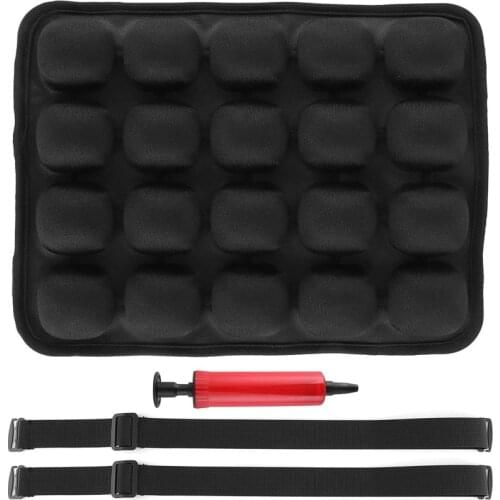 Universal Inflatable Cushion,Motorcycle Air Cushion,Motorcycle Inflatable Seat 3D Blow Air Cushion Pad Anti‑Vibration