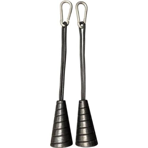 1 Pair Biceps Triceps Drawstring Single Grip Rope Pull Down Cable Attachment Muscle Fitness Training Equipment