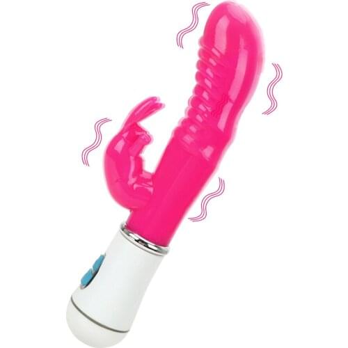 Rabbit Vibrators Vagina Clitoris Stimulator G-spot Massager Dildo Vibrator Female Masturbator Adult Products Sex Toys For Women