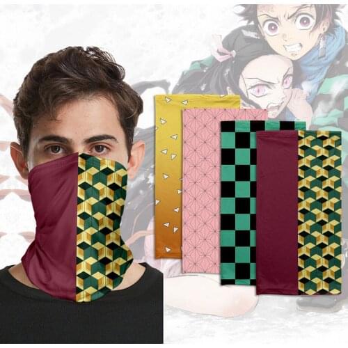 Japan Anime Cartoon Demon Slayer Cosplay Toys Kimetsu no Yaiba Figure Kamado Tanjirou Nezuko Magic Turban Cosplay Toys