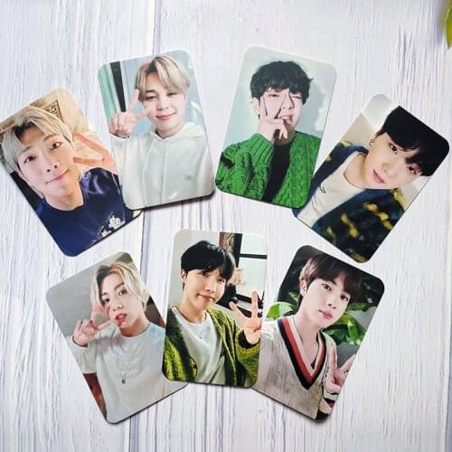 South Korean Groups Kpop Bangtan Boys Small Card Poster New Album BE M2U Lomo Box Card Set All Styles Collective HD Photocard