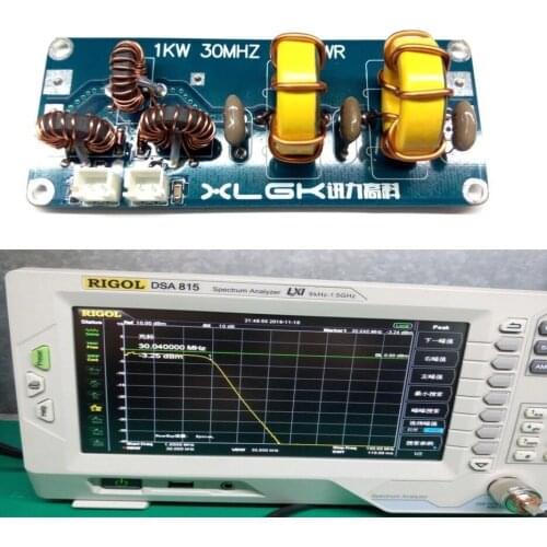 1KW 1-30 MHZ Low pass filter coupler LFP for FM transmitter HF power amplifier