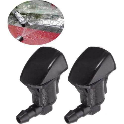 2pcs/set Car Water Nozzle Wiper Front Windshield Wiper Washer Jet Nozzle For Toyota Avensis T25 2003 - 2008
