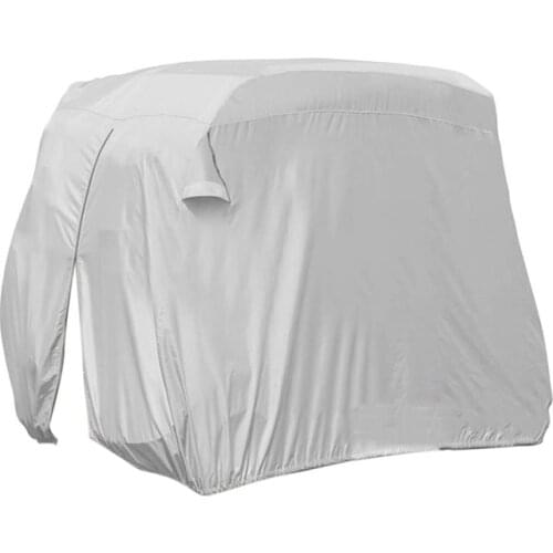 Golf Cart Cover Heavy Duty Universal Golf Cars Cover Waterproof Rainproof Club Car Roof Enclosure Golf Accessories