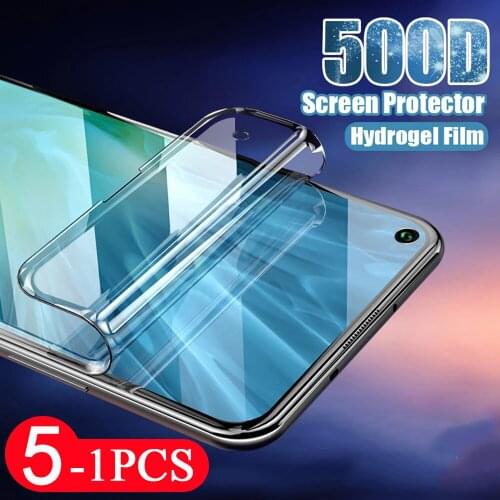 5/3/1Pcs full cover hydrogel film for huawei nova 8 SE 7 pro 7i 6 5 5i 5Z 5T 4 4E 3 3i 3E phone screen protector film Not Glass
