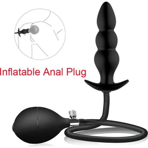 Hot Selling Inflatble Plug Anus Men Gay Sex Toys Women Pussy Vagina High Feeeling Anal Pump