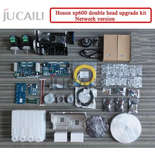 Jucaili 1 set large format printer Hoson board kit for Epson dx5/dx7 convert to xp600 double head board complete upgrade kit